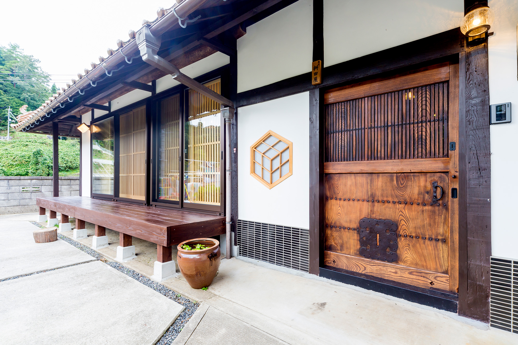 日本のアンティーク 蔵の引戸 木製 扉 蔵戸 古材 古民家 古道具 建具 家具