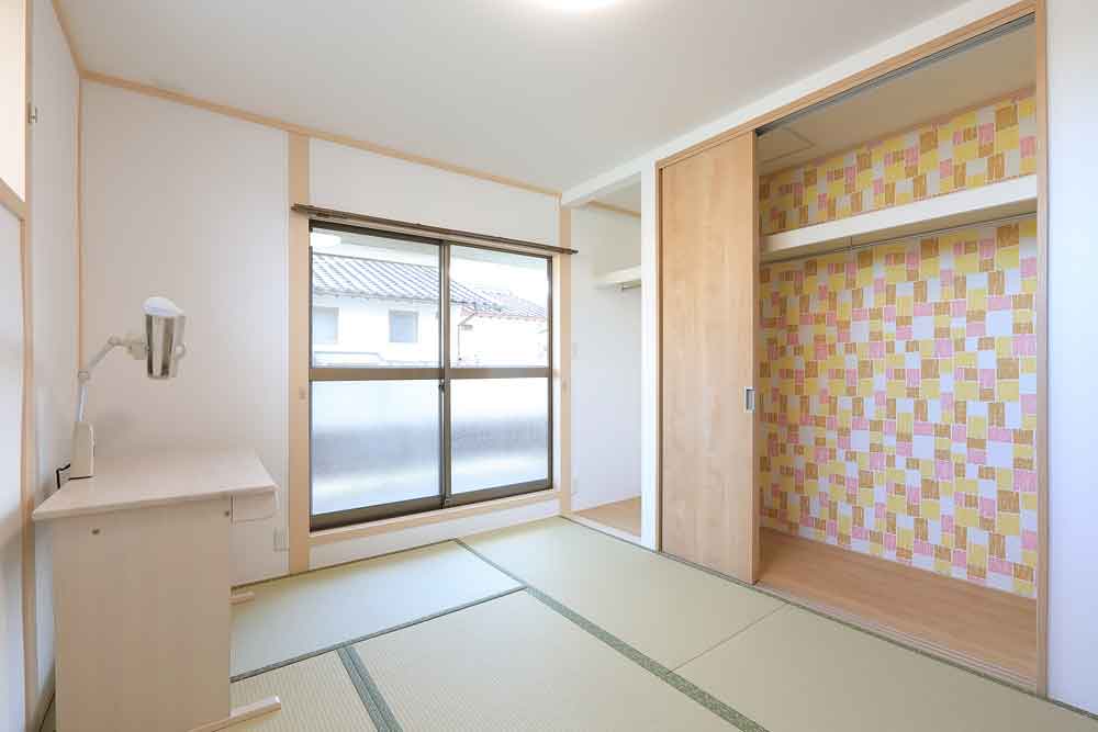 広島の和室リフォーム事例 廿日市市 和室の子供部屋を新しく可愛く